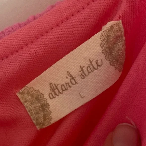 Altar'd State Pink Ruffle Tiered Sundress - Picture 5 of 8